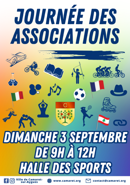 Journ E Des Associations Le Dimanche Septembre De H Hh La