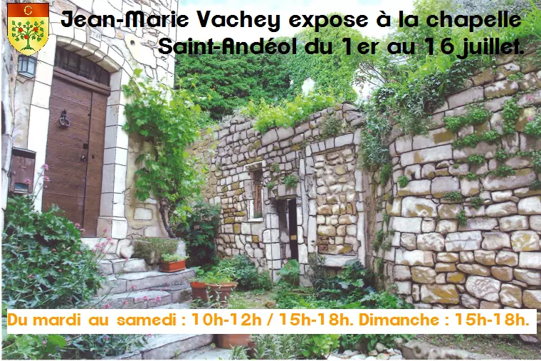 EXPOSITION DE PEINTURES DU 1er AU 16 JUILLET