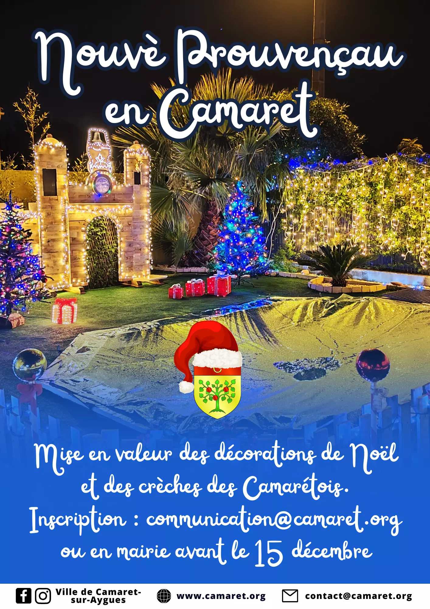 « Nouvè Prouvençau en Camaret » (Un Noël provençal à Camaret)