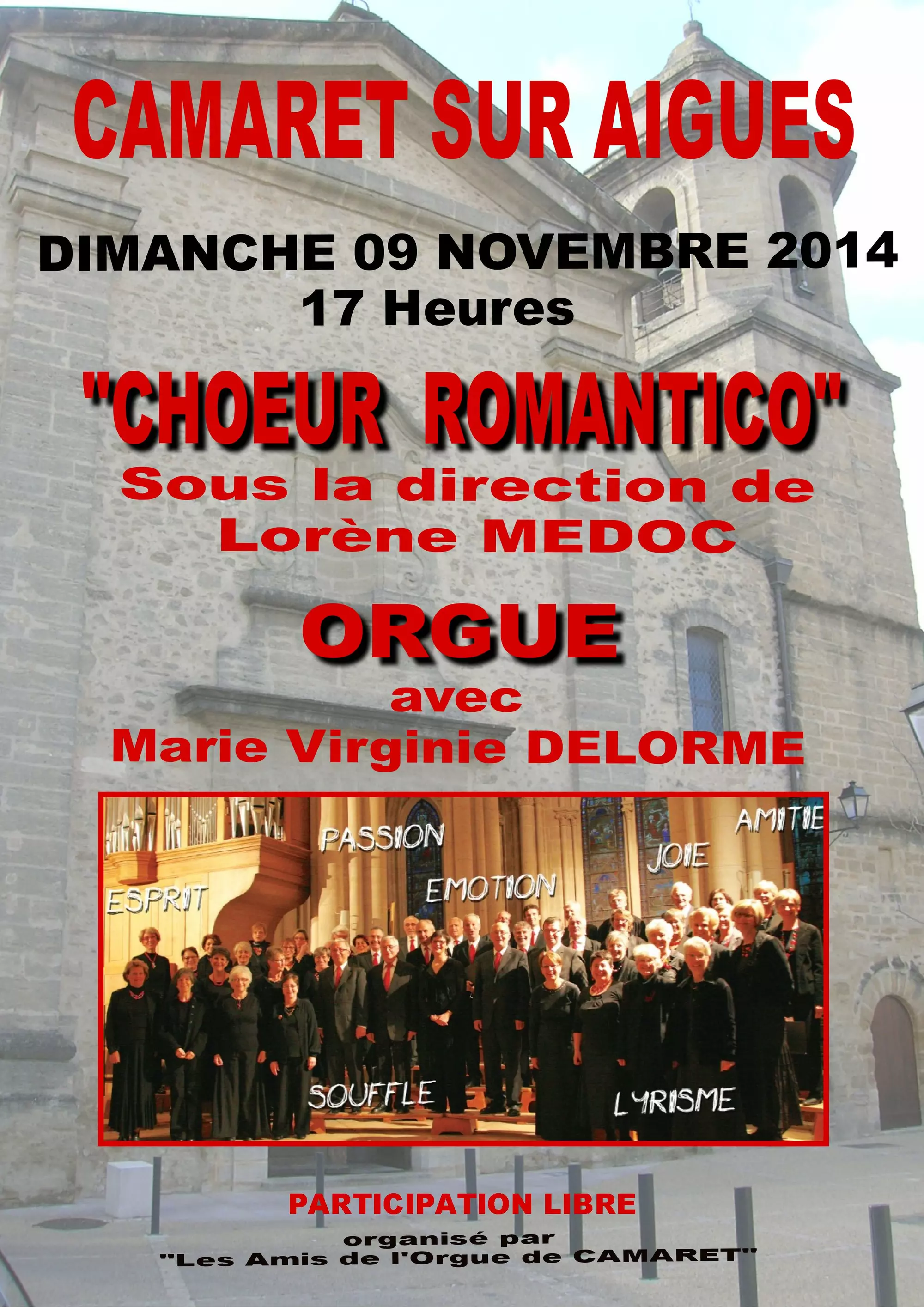 Concert choeur et orgue