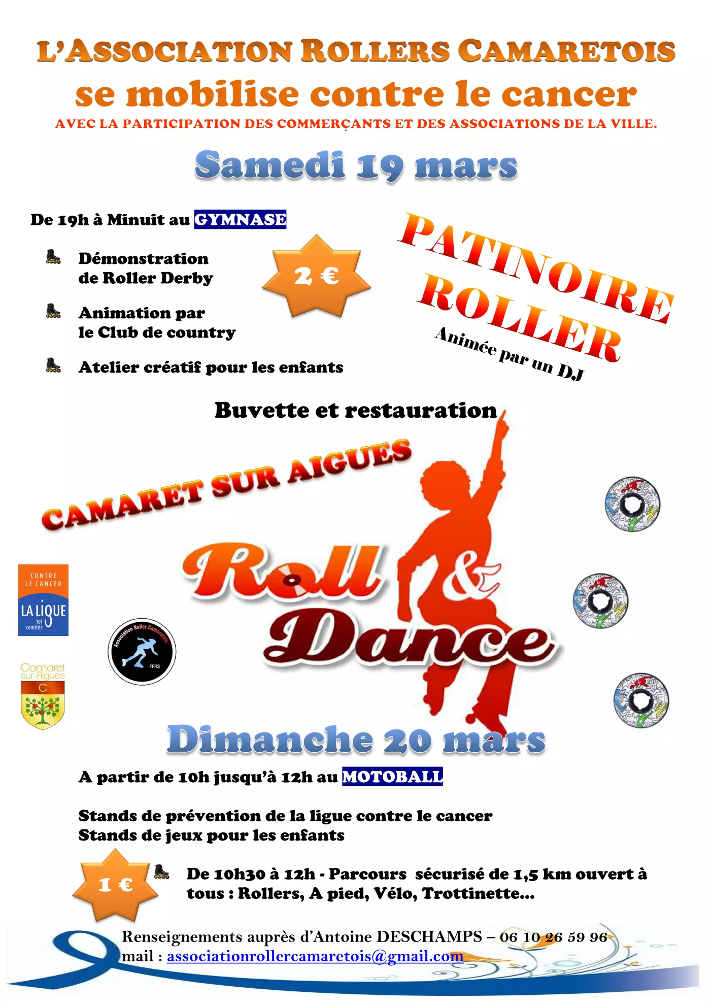 CAMARET SE MOBILISE CONTRE LE CANCER !