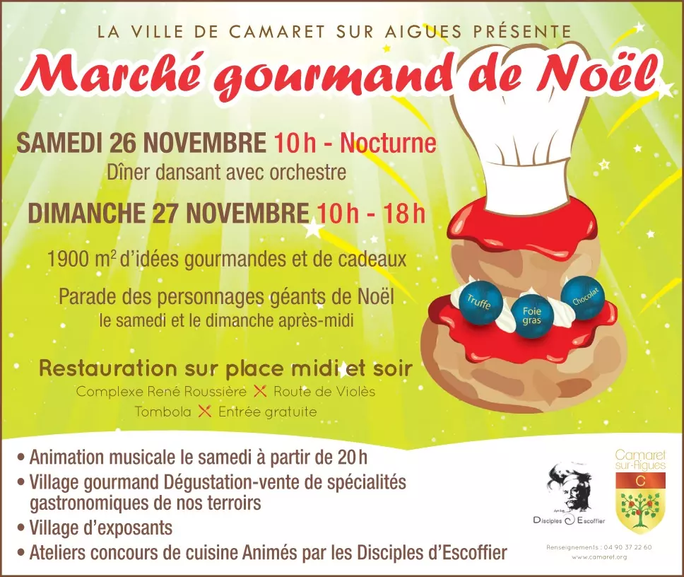 Marché gourmand de Noël