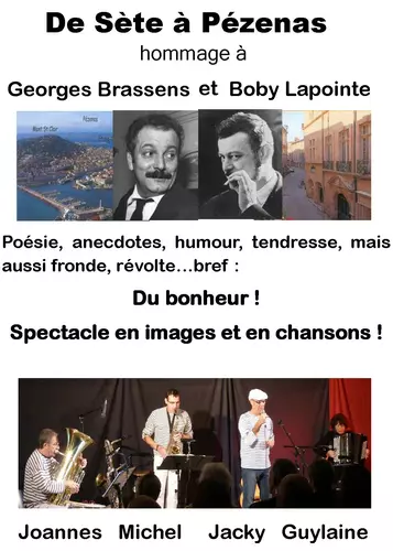 Soirée musicale: Brassens Boby Lapointe