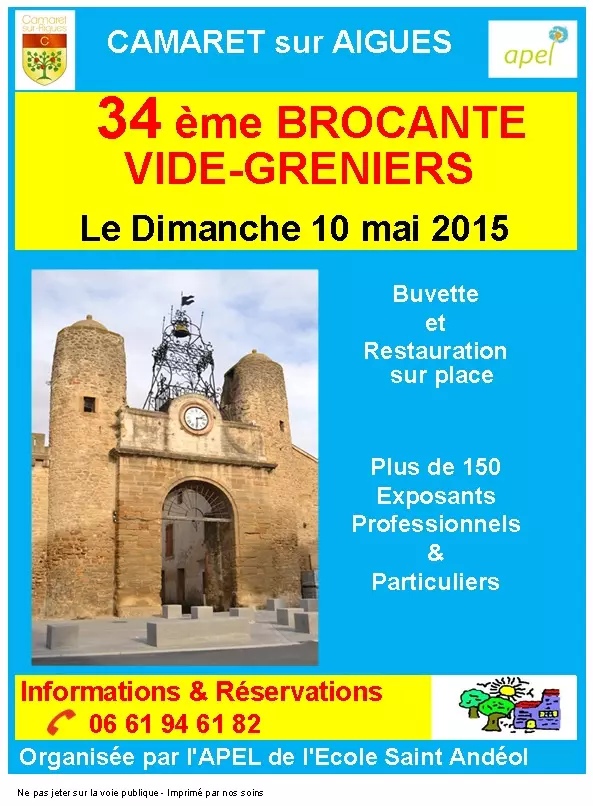 BROCANTE VIDE-GRENIERS DE SAINT-ANDEOL