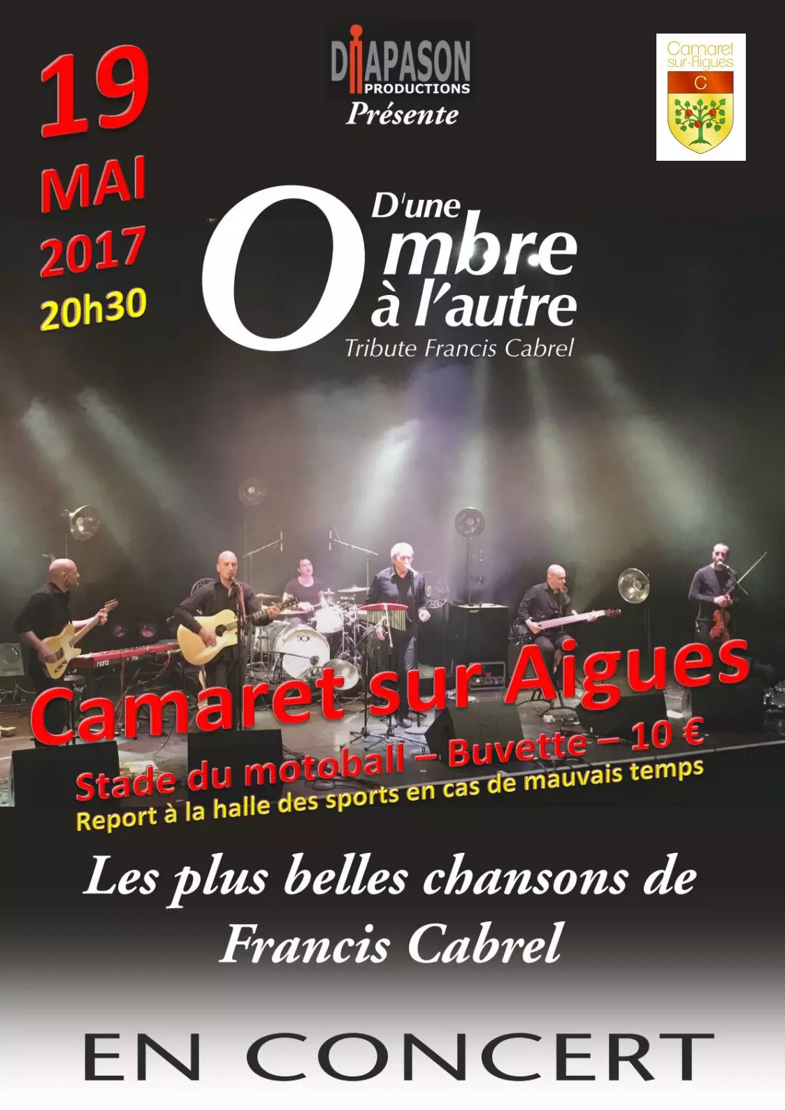 LES PLUS BELLES CHANSONS DE CABREL EN CONCERT