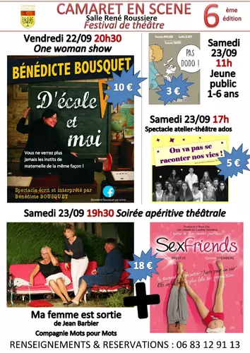 CAMARET EN SCÈNE ! FESTIVAL DE THÉÂTRE