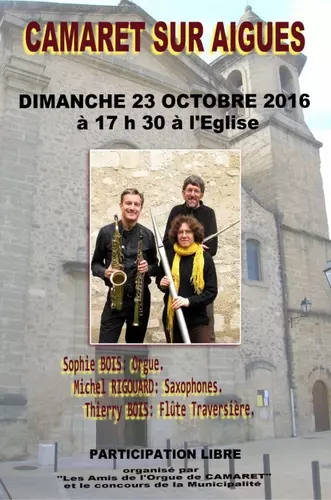 CONCERT ORGUE, FLÛTE, SAXOPHONE