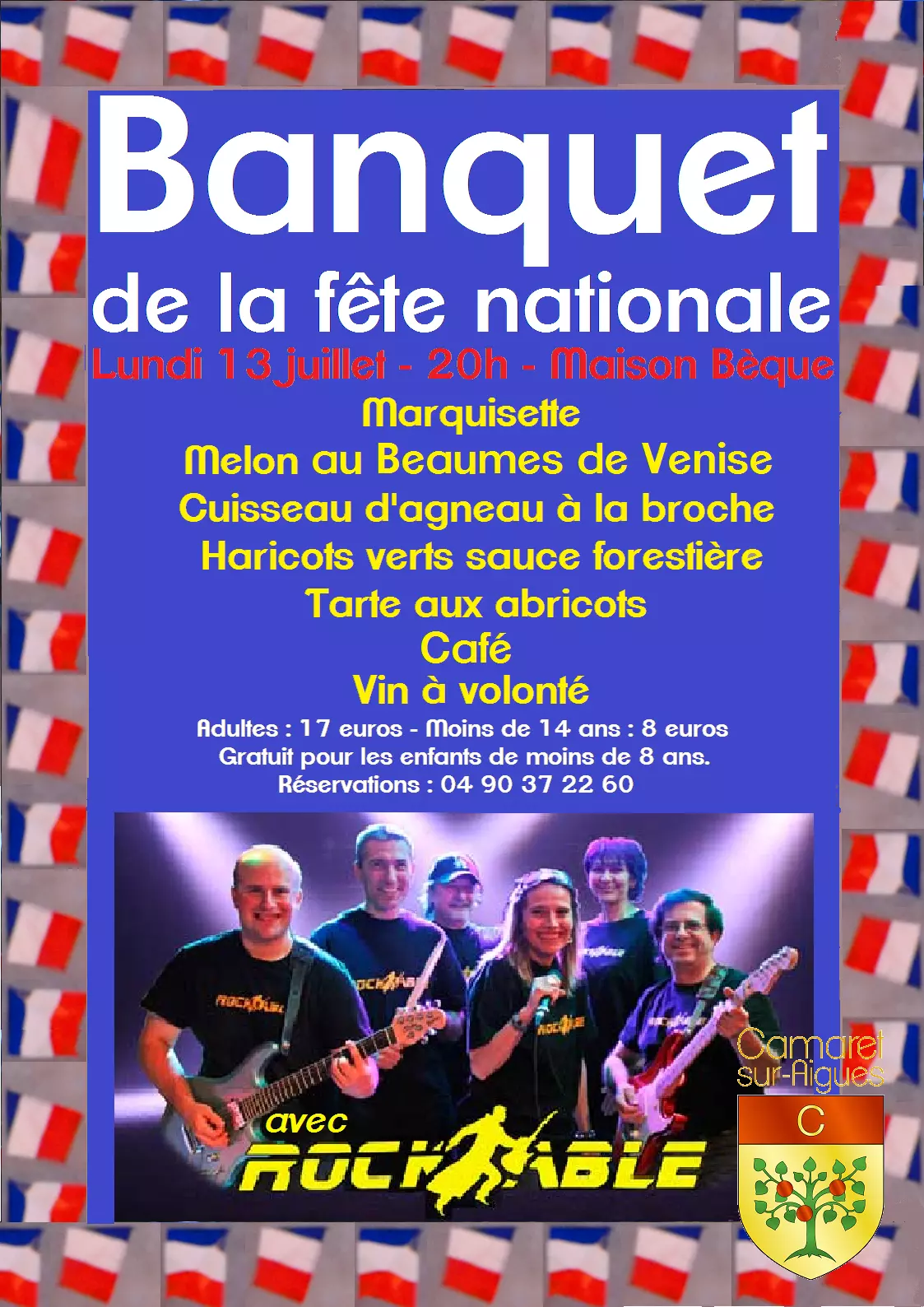 BANQUET DE LA FÊTE NATIONALE