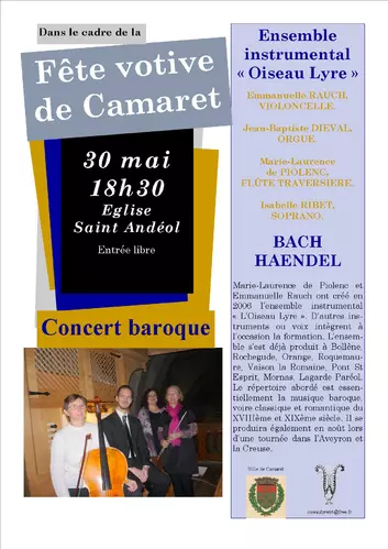 30 Mai - Concert de Musique Baroque