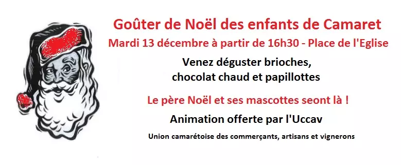 GOÛTER DE NOËL DE L'UCCAV