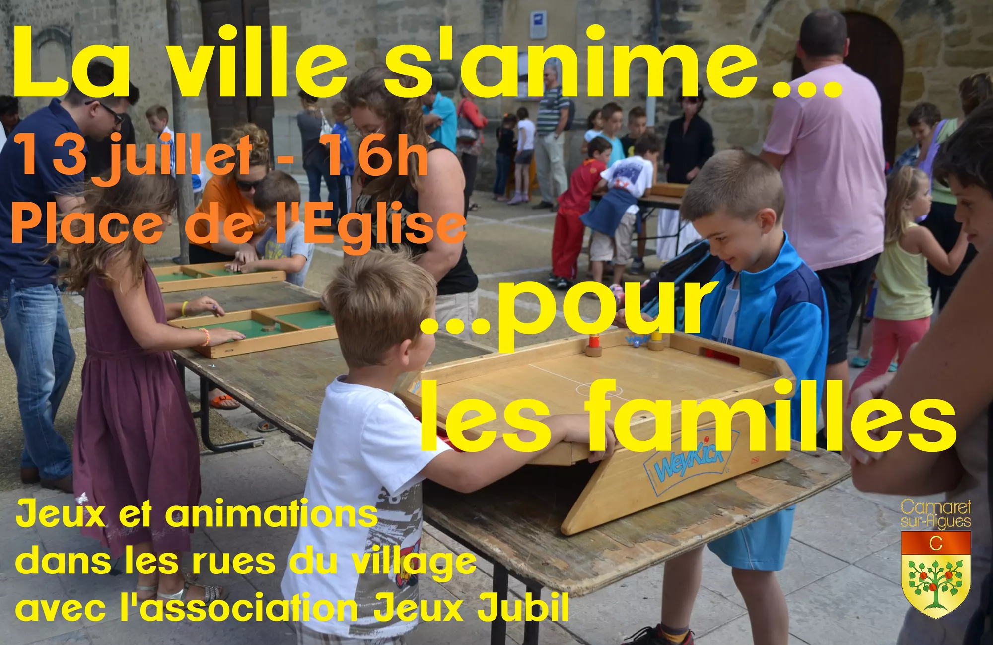 LA VILLE S'ANIME POUR LES FAMILLES