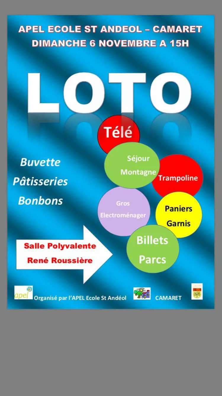 LOTO DE L'APEL SAINT-ANDEOL