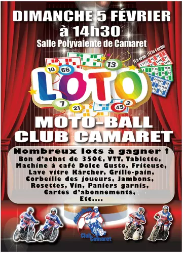 LOTO DU MOTOBALL