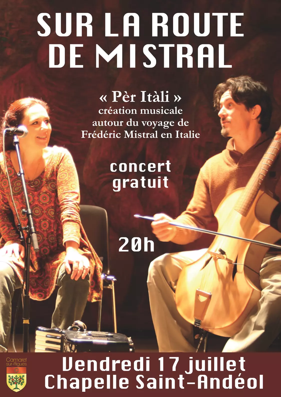 Concert gratuit "Sur la route de Mistral"