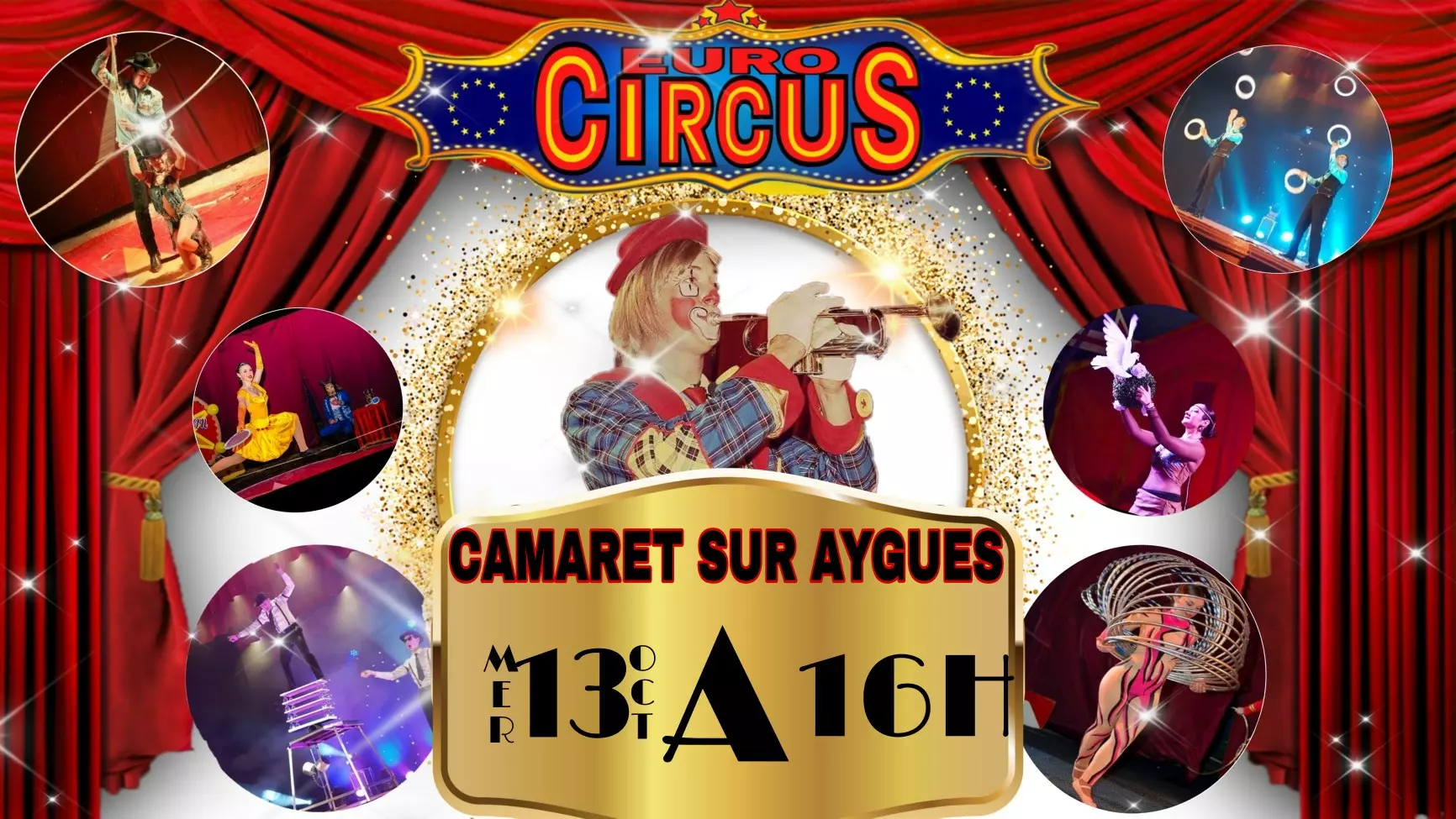 Un cirque prochainement à Camaret : le mercredi 13 octobre 2021 à 16h00