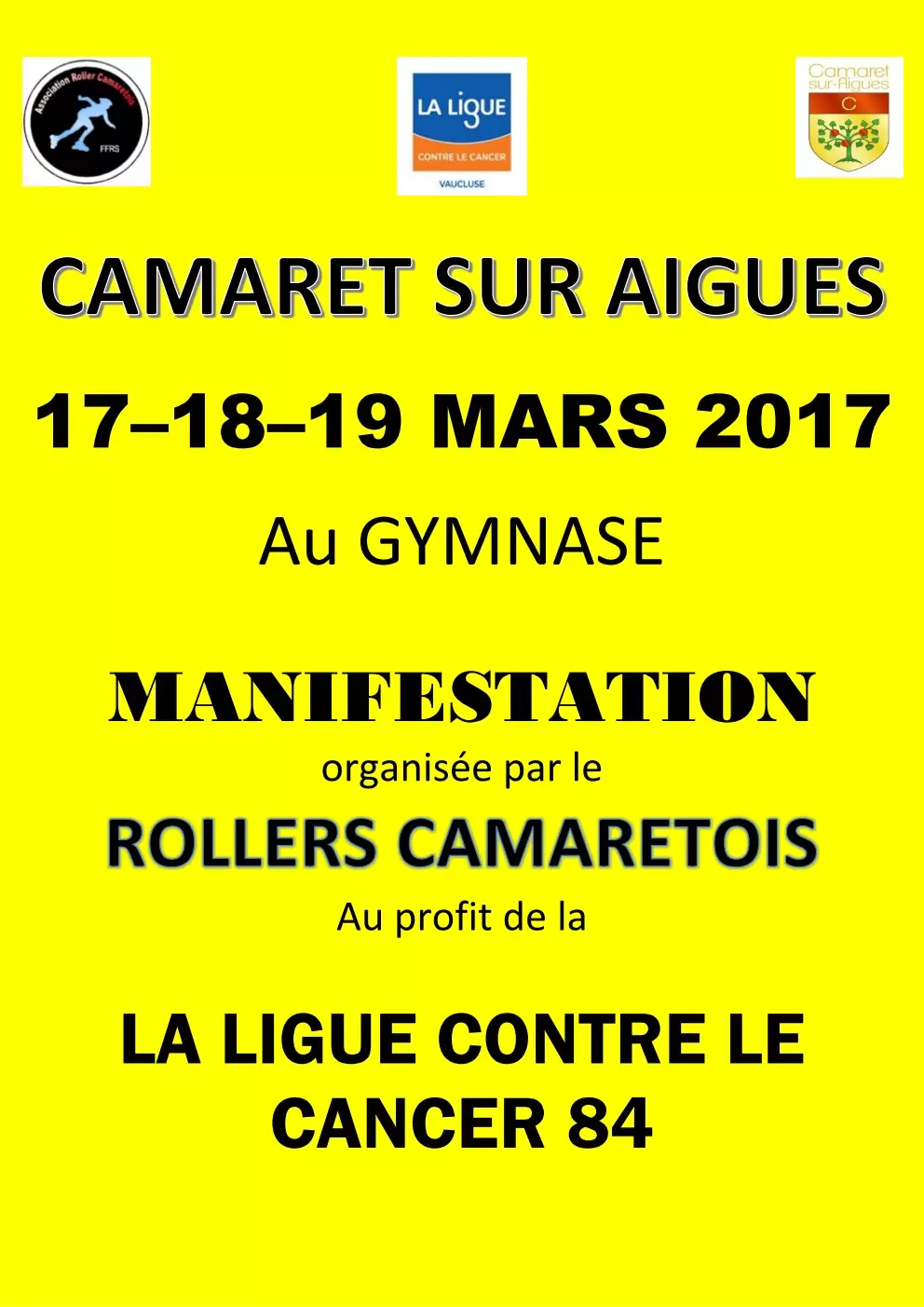 CAMARET UNI CONTRE LE CANCER