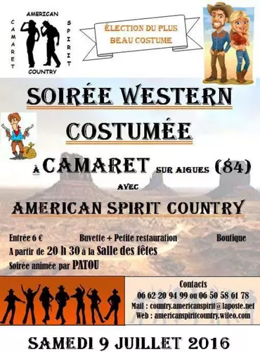 SOIRÉE WESTERN COSTUMEE