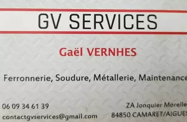 GV Services Ferronnerie Soudure Maintenance