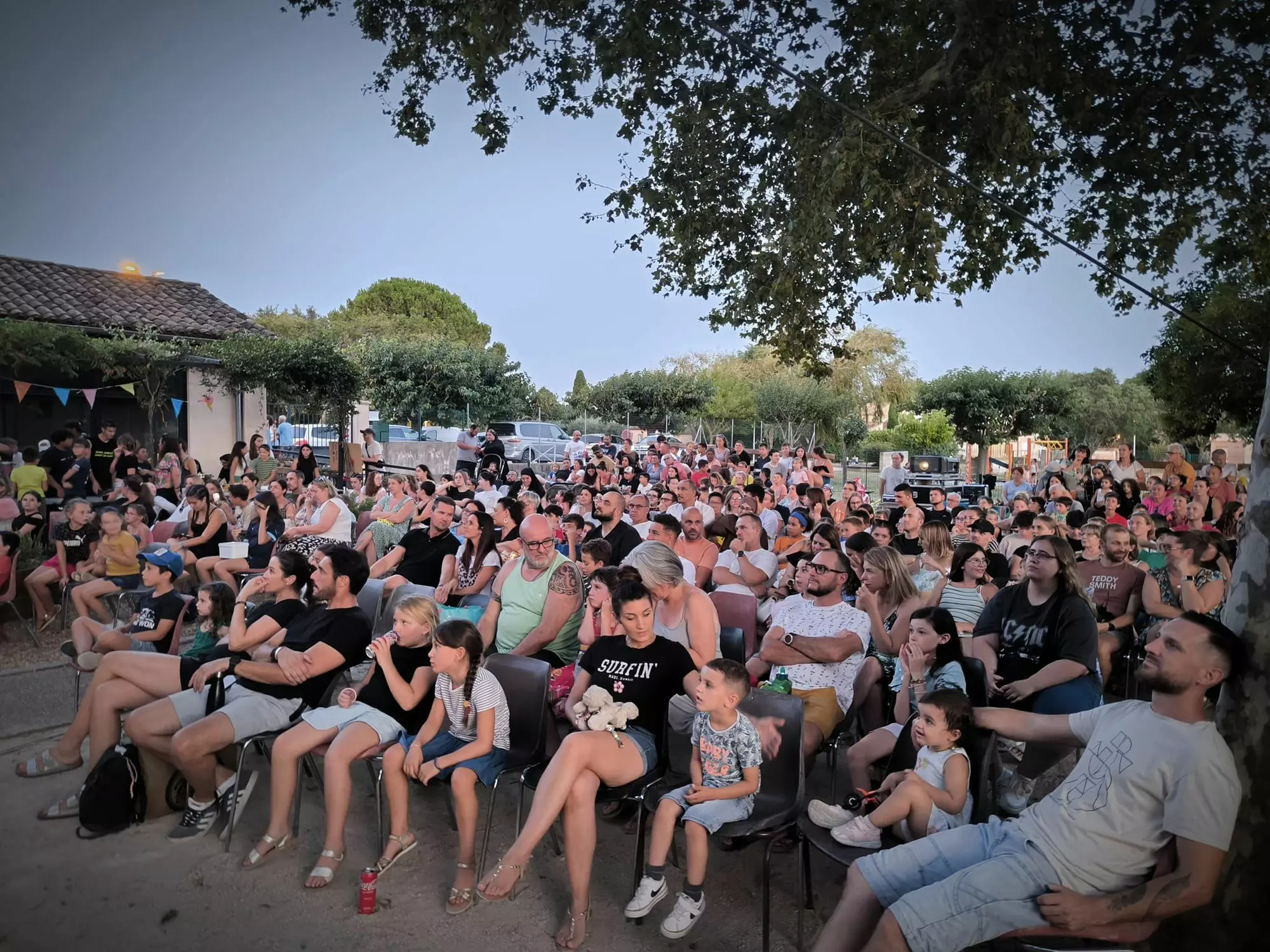 Dernière séance du cinéma en plein air