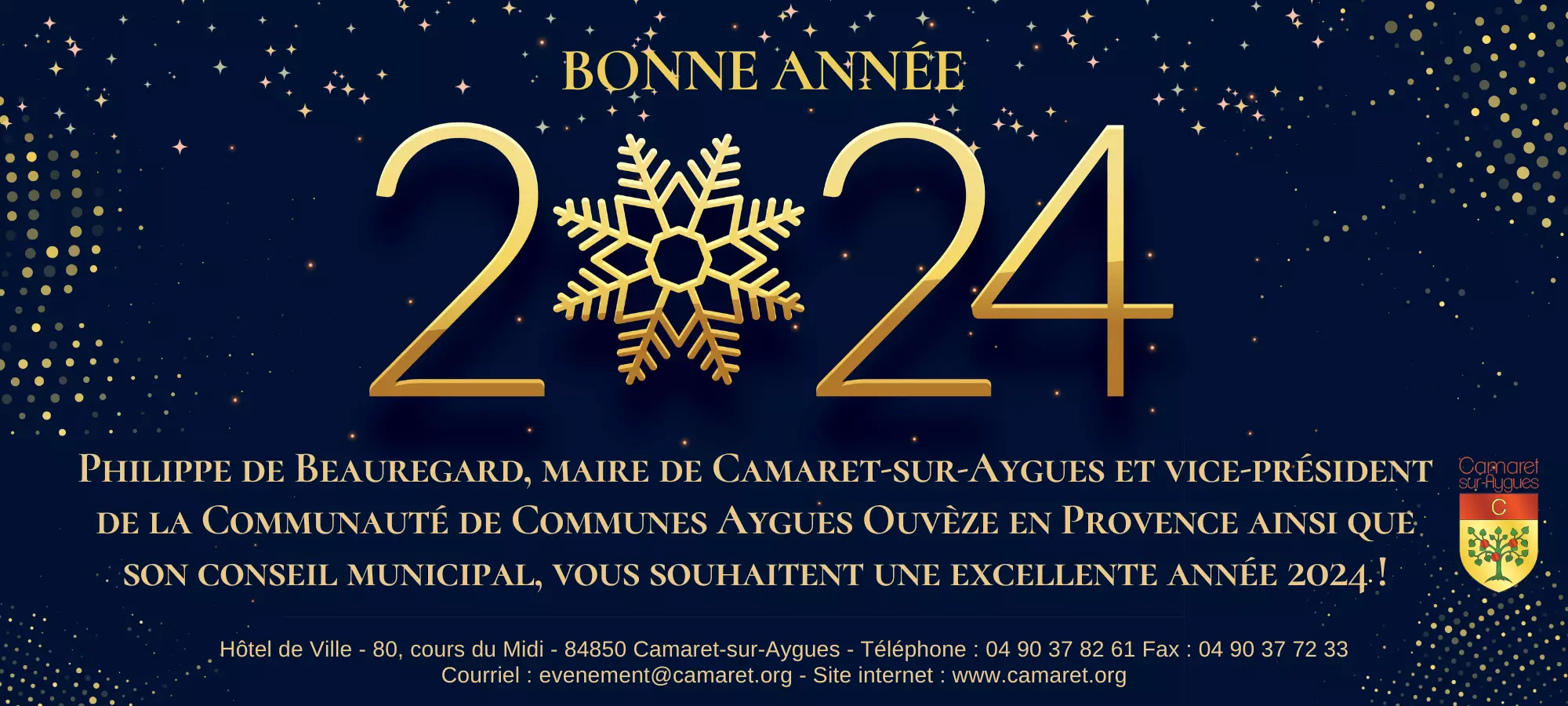 BONNE ANNÉE 2024 !