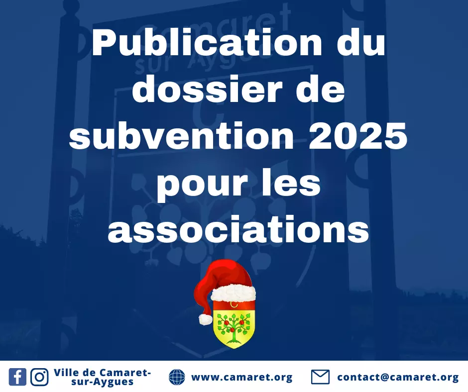 Publication du dossier de subvention 2025 pour les associations