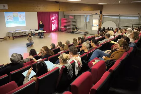 Journée pédagogique organisée par les Relais Petite Enfance de la Ville de Camaret-sur-Aygues, de Courthézon et d'Orange