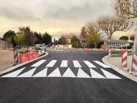 Réouverture complète du carrefour des Amandiers !