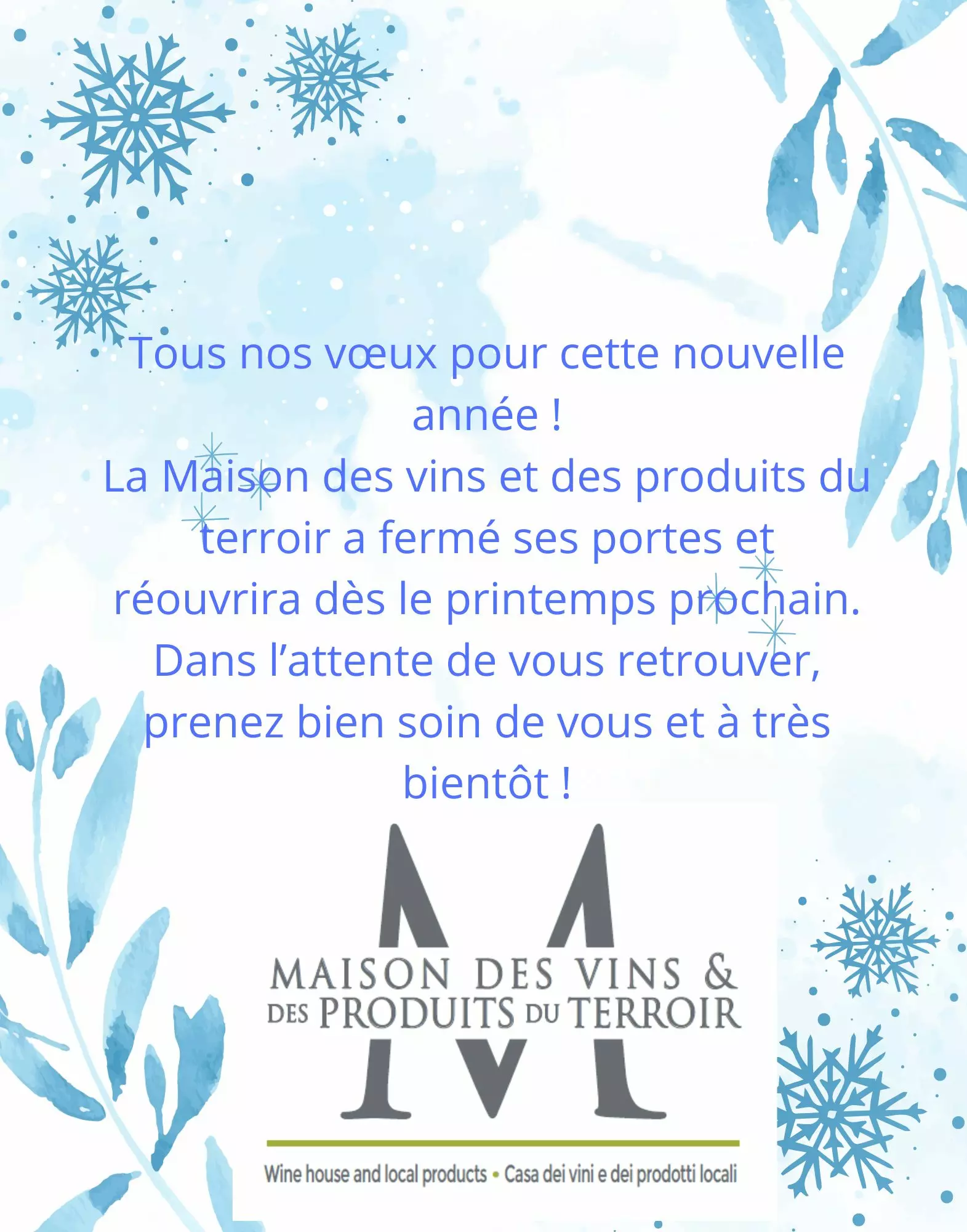 Information de la Maison des vins et des produits du terroir de Camaret-sur-Aygues