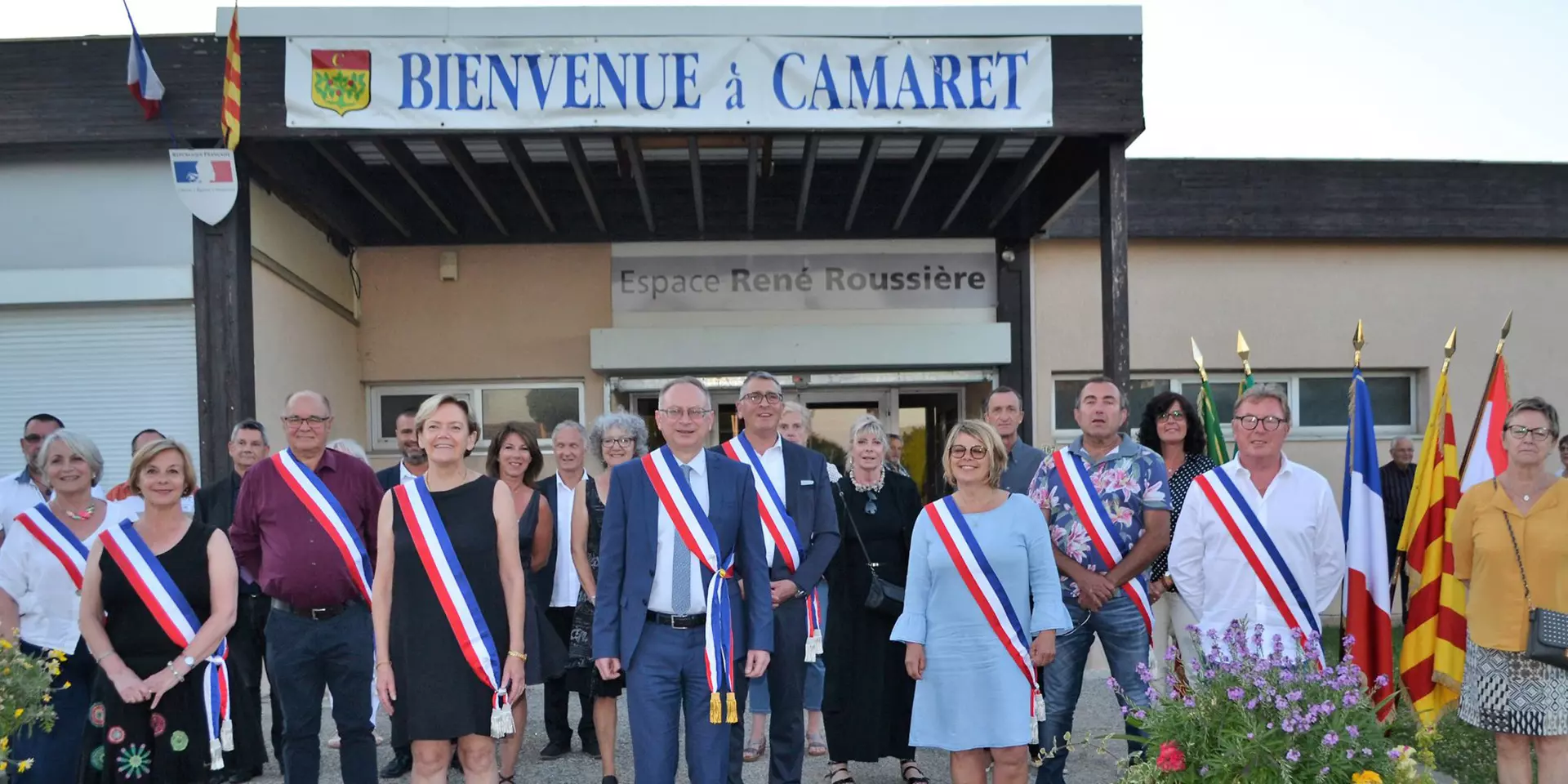 L'équipe municipale de Camaret-sur-Aygues